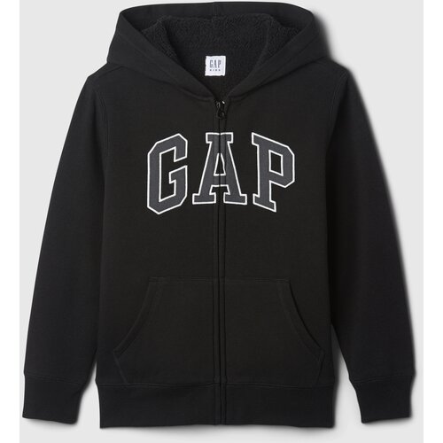 GAP Children's sherpa sweatshirt with logo - Boys Cijene