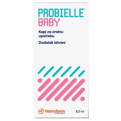 Hemofarm Probiotske kapi za bebe Probielle Baby, 8 ml Slike