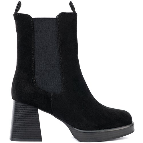 Shelvt Elegant ankle boots with elastic inserts Slike