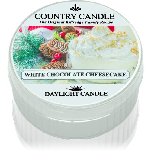 Country Candle White Chocolate Cheesecake čajna sveča 42 g Cene