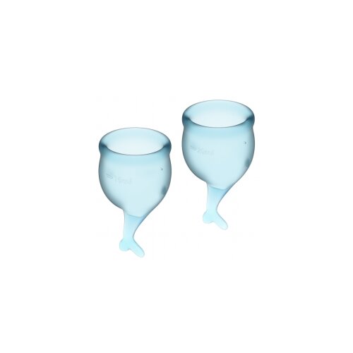 Satisfyer - Feel Secure Menstrual Cup Set Light Blue Cijene