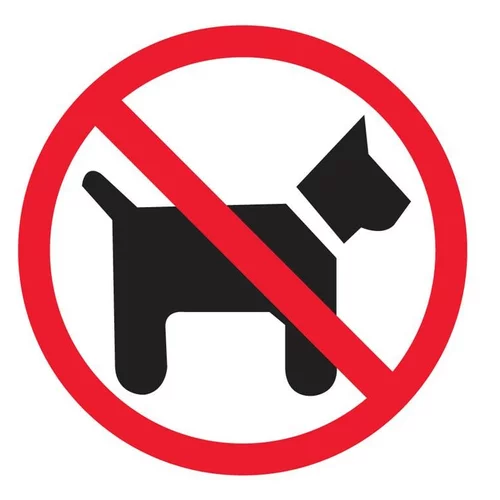  Naljepnica – Zabranjen ulaz životinjama
