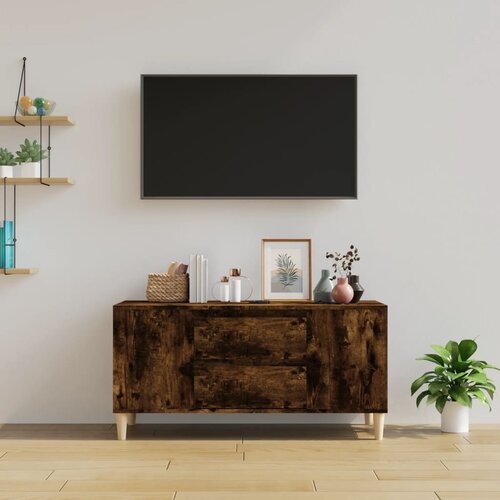  ormarić boja hrasta 102x44,5x50 cm konstruirano drvo Slike