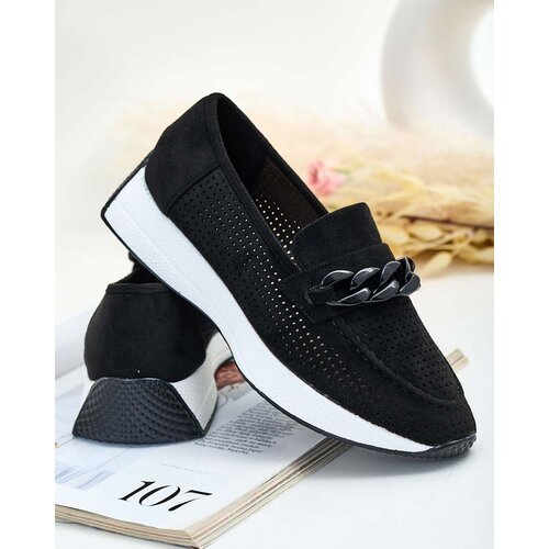 Resti Openwork women's moccasins with chain Isolla Cene