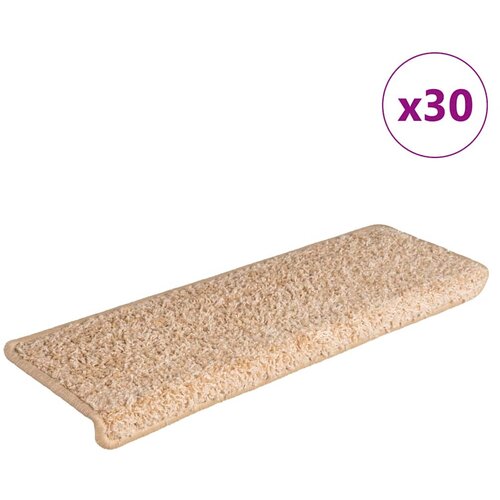  Prostirke za stepenice 30 kom 65x21x4 cm zlatne pravokutne rubove Cijene