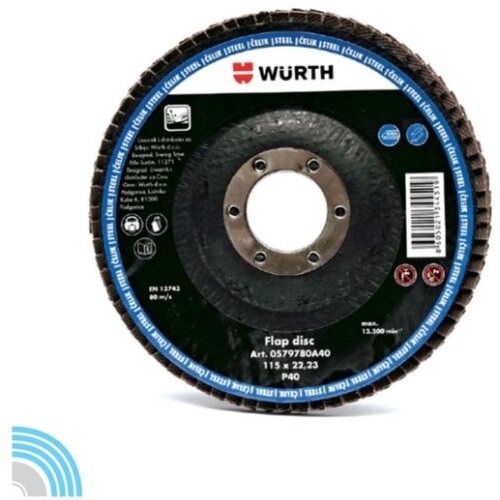 Würth lameralni brusni disk st G60 - 115 mm x 22 mm Cene