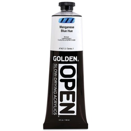  GOLDEN OPEN akrilna boja koja se sporo su&amp;scaron;i 148 ml | 7457 Manganese Blue Hue Slike