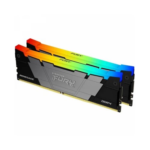 Ram DDR4 Kingston 64GB 2x32GB Kit PC3600 KF436C18RB2AK2/64 Fury Renegade RGB Cene