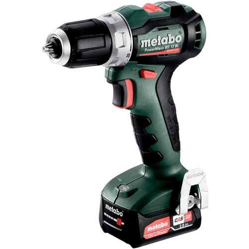 Metabo PowerMaxx BS 12 BL 601044500 akumulatorska bušilica 12 V 2 Ah Li-Ion uklj. 2 akumulatora, uklj. punjač, bez četkica Cijene