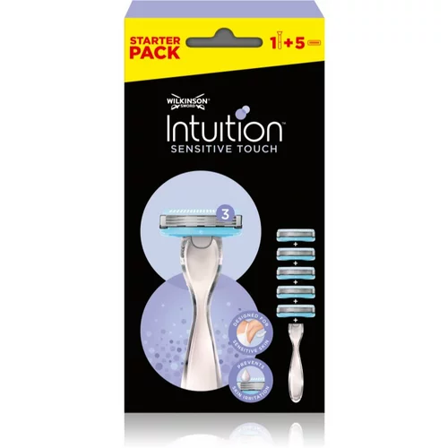 Wilkinson Sword Intuition Sensitive Touch brijač + zamjenske glave 1 kom