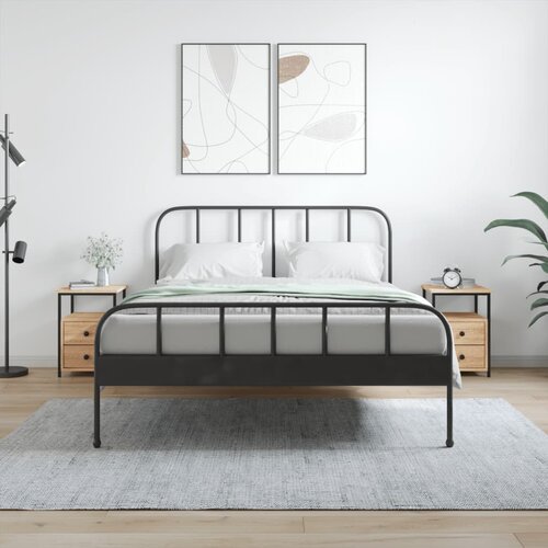 vidaXL Nočna omarica 2 kosa sonoma hrast 34x35,5x50 cm inženirski les Cene