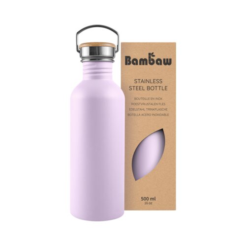 Bambaw Steklenica iz nerjavečega jekla za večkratno uporabo - Lavender Haze Cene