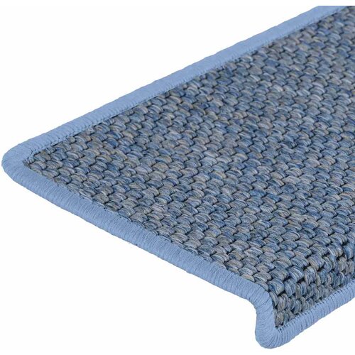  Samoljepljivi otirači za stepenice 30 kom 65x21x4 cm plavi Slike