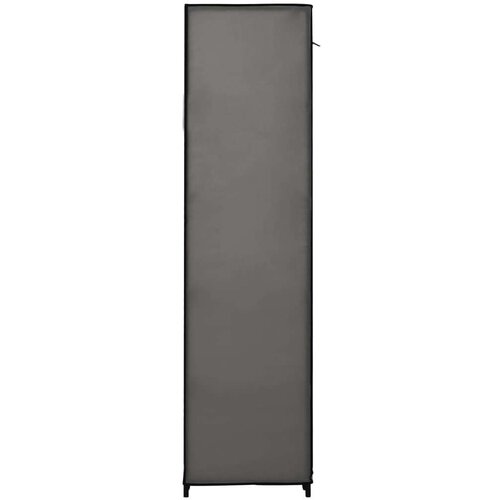 VidaXL Ormar od tkanine s odjeljcima i &amp;scaron;ipkama sivi 150 x 45 x 176 cm Slike