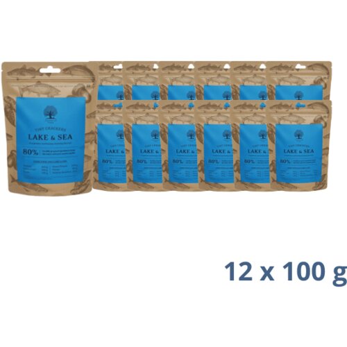 Essential Foods Essential Lake And Sea Tiny Crackers 100 g - 1.2 kg Slike