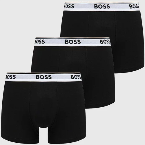 Boss Boksarice 3 - Pack moške, črna barva