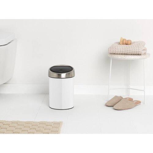 Brabantia Bel jeklen ko&amp;scaron; za smeti na dotik 3 l Touch Bin &amp;ndash; Slike