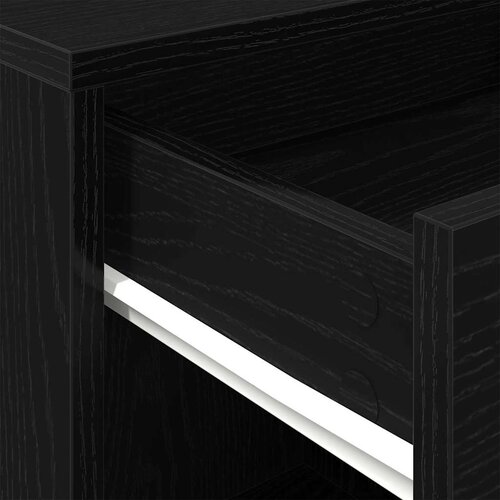  Mobilni ormar Crni hrast 45 x 38 x 54 cm Konstruirano drvo Slike