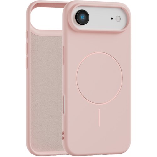 Apple velvet touch magsafe maska za iphone 17 air - roze Cene