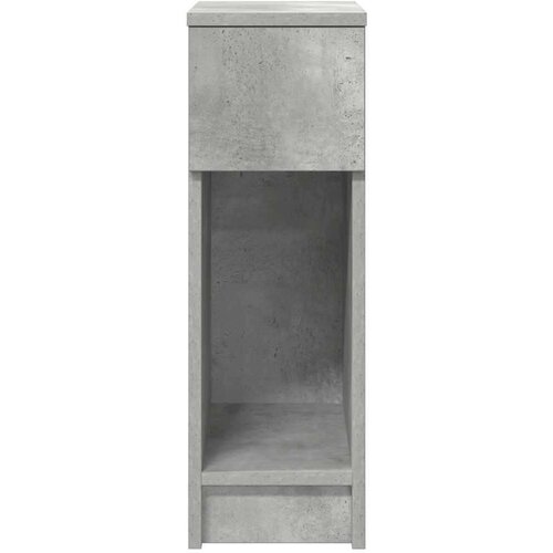 VidaXL Noćni ormarić s ladicom beton sivi 20x36x60 cm Slike