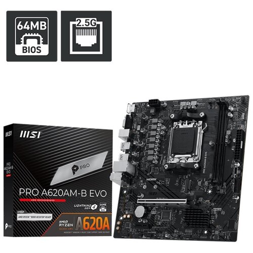 MSI PRO A620AM-B EVO matična ploča Cene
