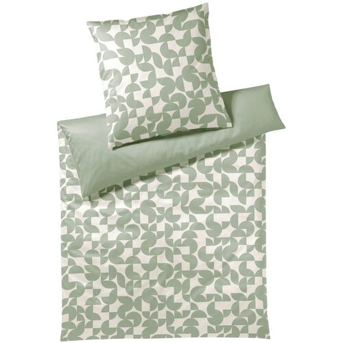 Elegante posteljnina 140/200 cm mako saten zelena Cene