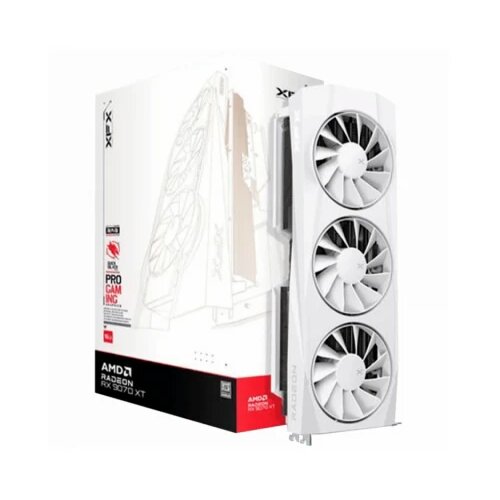 XFX Quicksilver AMD Radeon RX 9070XT White Gaming Edition with 16GB GDDR6 HDMI 3xDP, AMD RDNA 4 Cene