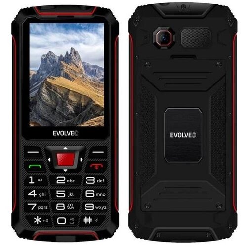 Evolveo strongphone W4 vodootporan dual sim telefon crna/crvena Cene