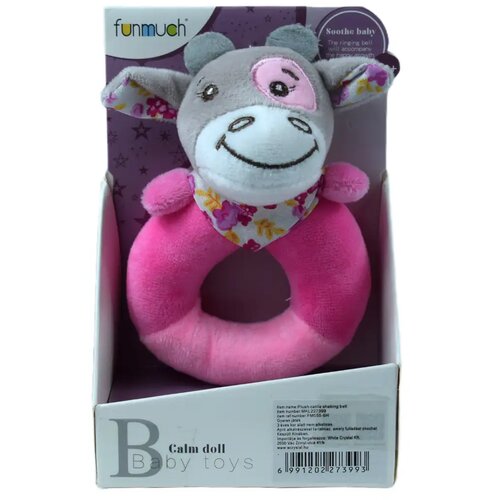 Magic Toys funmuch: pli&amp;scaron;ani roza beba slon Slike