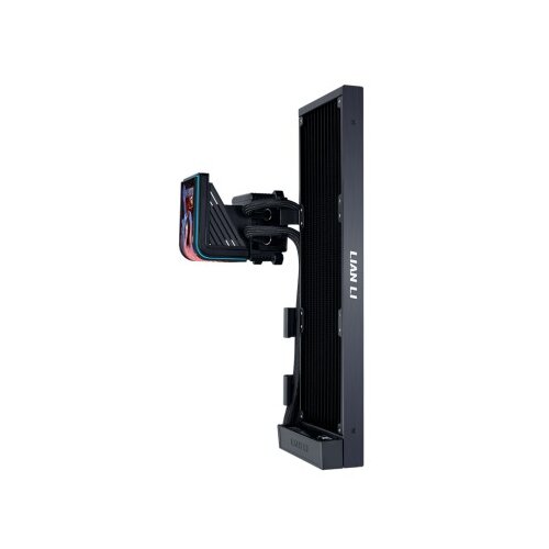Lian Li Komplet za tekočinsko hlajenje AIO Liquid Cooler HydroShift II OLED Curved 360 Fanless, črn Cene