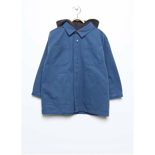 Koton Jacket - Dark blue - Regular fit Cene