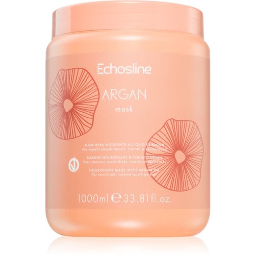 EchosLine Argan mask hranjiva maska za glatku i blistavu kosu s arganovim uljem 1000 ml Cijene