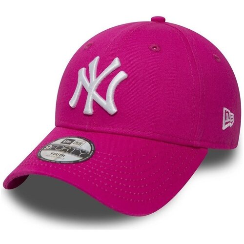 New Era Kape s &amp;scaron;iltom 9FORTY NY Yankees Essential Kids Rožnata Slike