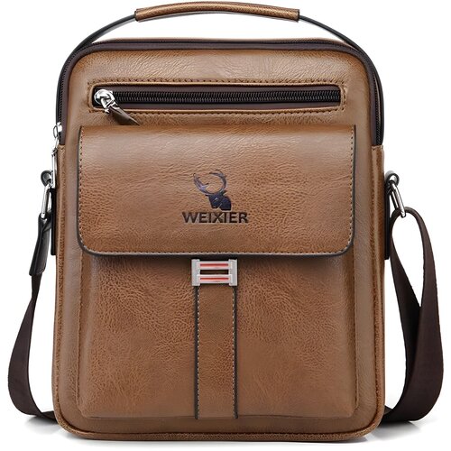  Mu&scaron;ka Crossbody Torba WEIXIER EV-25275 - Smeđa KP25275 Cene