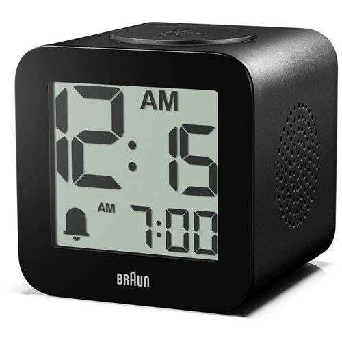 Braun BC 25 BP schwarz Quarzwecker mit Sprachausgabe Slike