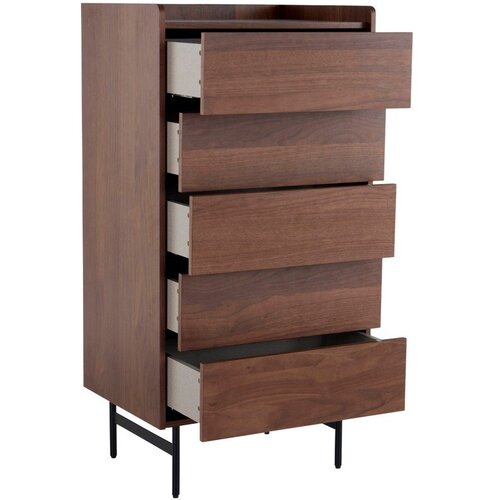 Jotex Komoda v orehovem dekorju v temni naravni barvi 60x118,5x45 cm &amp;Ouml;rgryte &amp;ndash; Slike