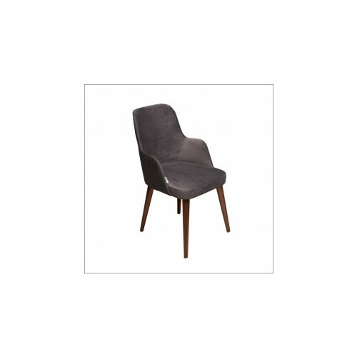 Arti trpezarijska stolica porto tamno siva-siva/orah 450x500x900 mm 775-092 Slike