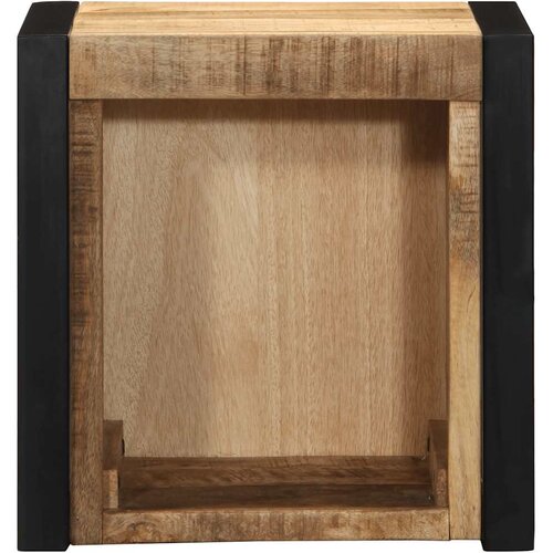  Noćni ormarići 2 kom 40x35x40 cm Puno grubo drvo Mango Smeđa Slike