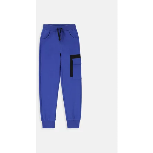 Coccodrillo Jogging hlače ZC3120101VBA Mornarsko modra Regular Fit
