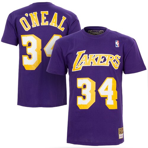 Mitchell And Ness muška Shaquille O’Neal 34 Los Angeles Lakers Mitchell & Ness majica Cijene