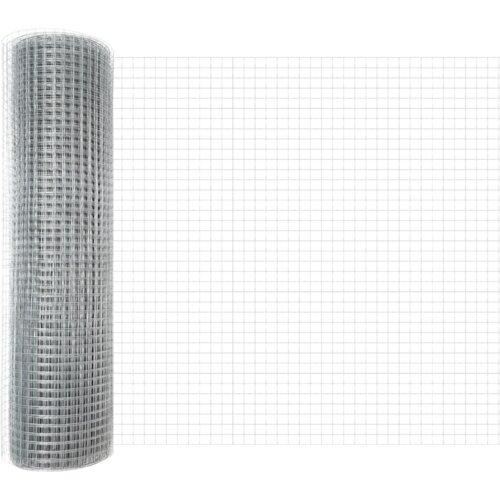  Ograda s stupovima Siva 0.8 x 50 m Slike