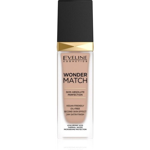 Eveline Wonder Match dolgoobstojni tekoči puder s hialuronsko kislino odtenek 15 Natural 30 ml Cene