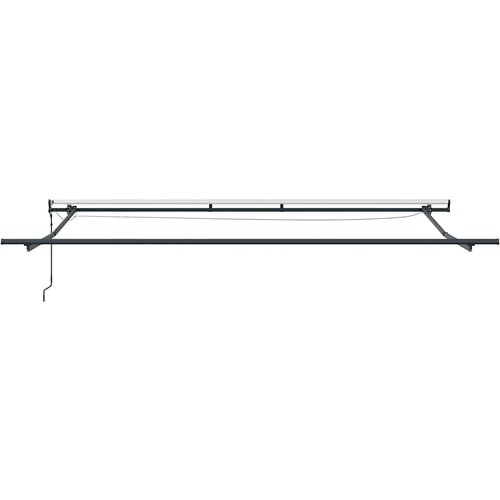 Tenda na automatsko uvlačenje s LED smeđa 450 x 300 cm Slike