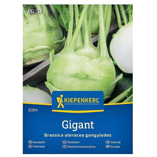KIEPENKERL Zelenjavna semena Koleraba Gigant (Brassica oleracea var. gongylodes Gongylodes Gp, Čas žetve: Avgust) Cene