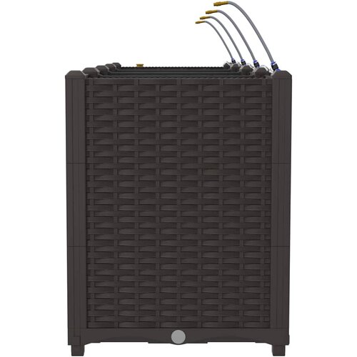  Vrtna saksija 4 pcs Smeđa 160 x 40 x 52 cm Plastika Slike