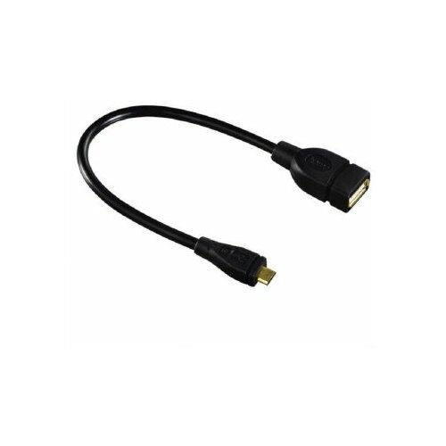 Hama Kabl USB 2.0 ženski (A) na Micro 5pina muški (B) OTG, 0.15m 78426 kabal Slike