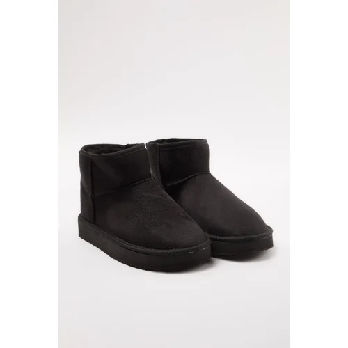 Trendyol Black Flatform Low Heel Women's Boots