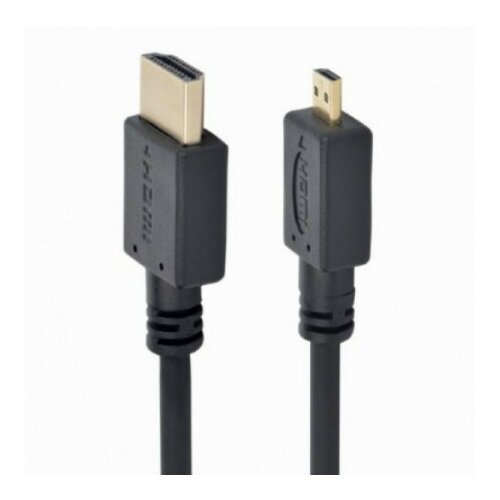 Gembird HDMI male to micro D-male black kabl 1.8m CC-HDMID-6 Slike