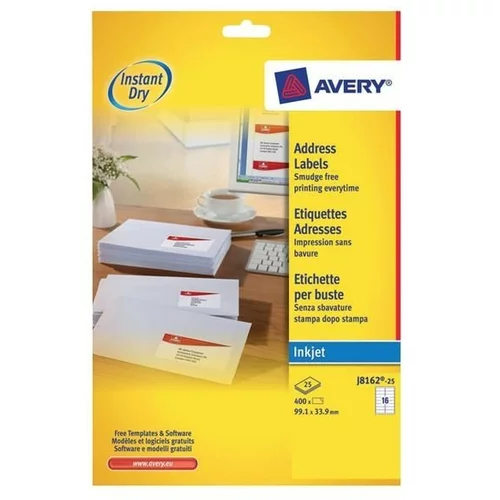 Avery Zweckform Etikete za DL ovojnice 99,1 x 33,9 mm