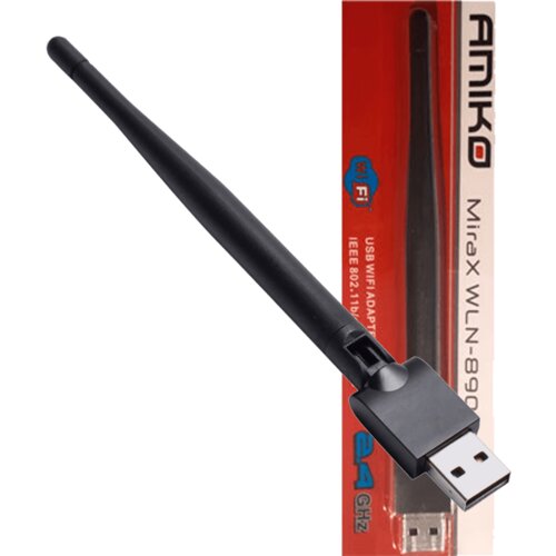 Amiko Wi-Fi mrežna kartica, USB, 2.4 GHz, 150 Mbps – WLN-890 Cijene